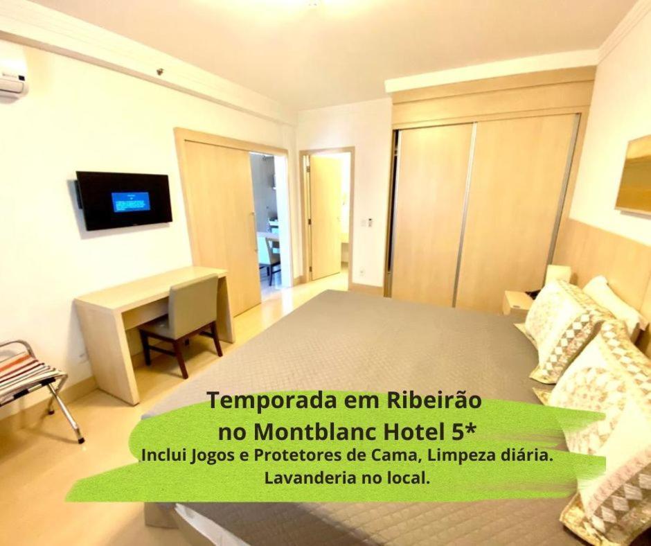 Flat Completo Com Servicos Em Hotel 5 Estrelas Ribeirão Preto Exterior foto