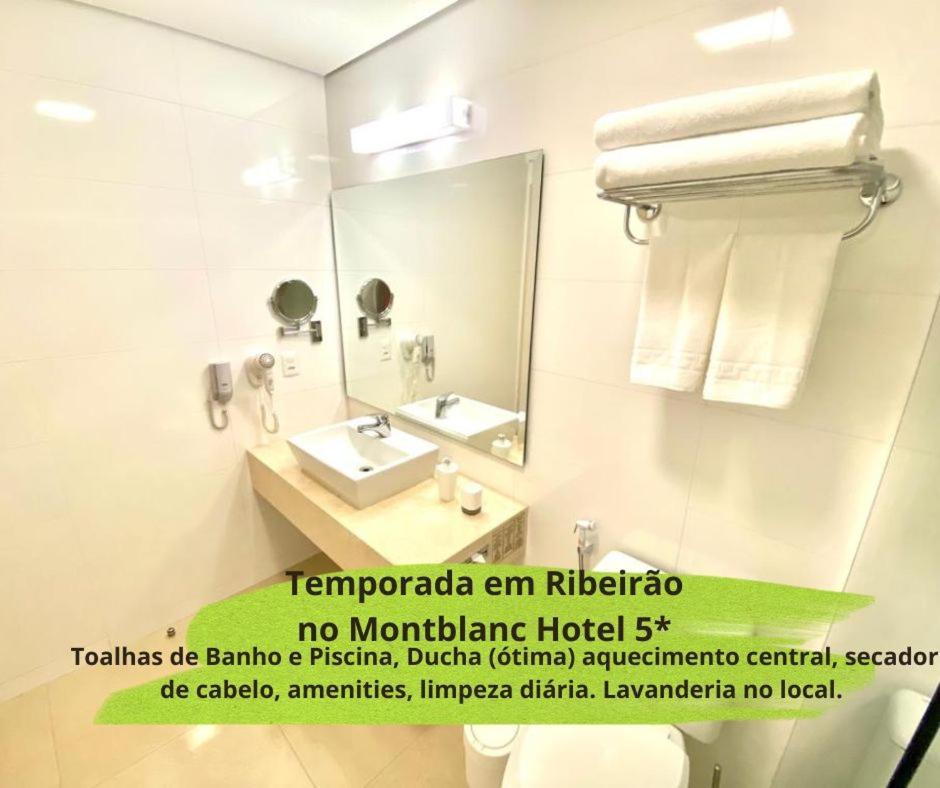Flat Completo Com Servicos Em Hotel 5 Estrelas Ribeirão Preto Exterior foto
